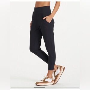Vuori Women's Pose at Ease Black Pants - S/M